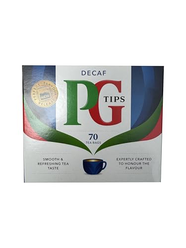 PG Tips Decaf 70 Ct Tea Bags - 2 Pack