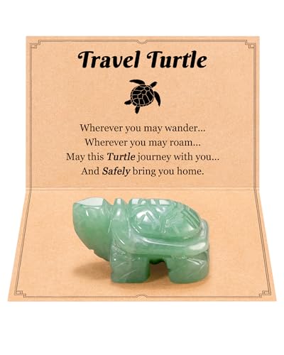 MANVEN Travel, Travel Gifts for Women, Travel Essentials Accessories Jewelry Stuff for Women Men, Jewelry Gifts for People Who Travel A Lot Travelers Turtle