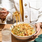 Gluten-free inside-out egg roll noodles