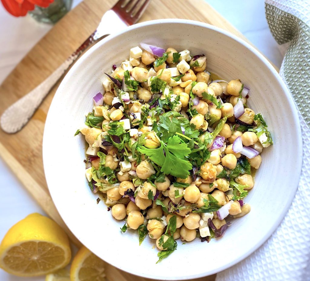 Gluten-Free Chickpea Tabouleh Salad