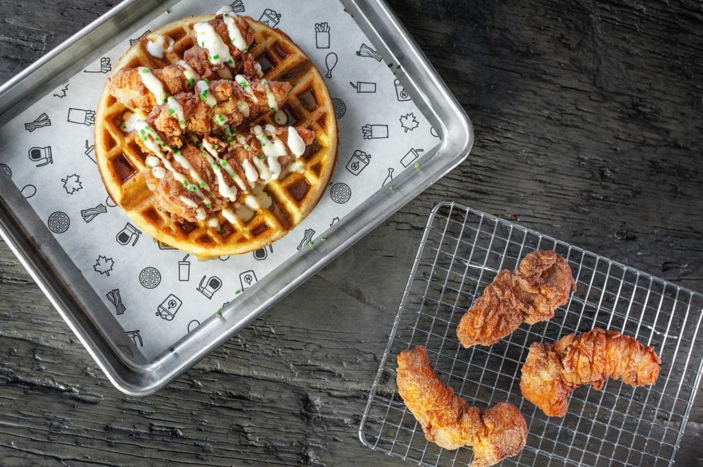 gluten free chicken and waffles in Toronto