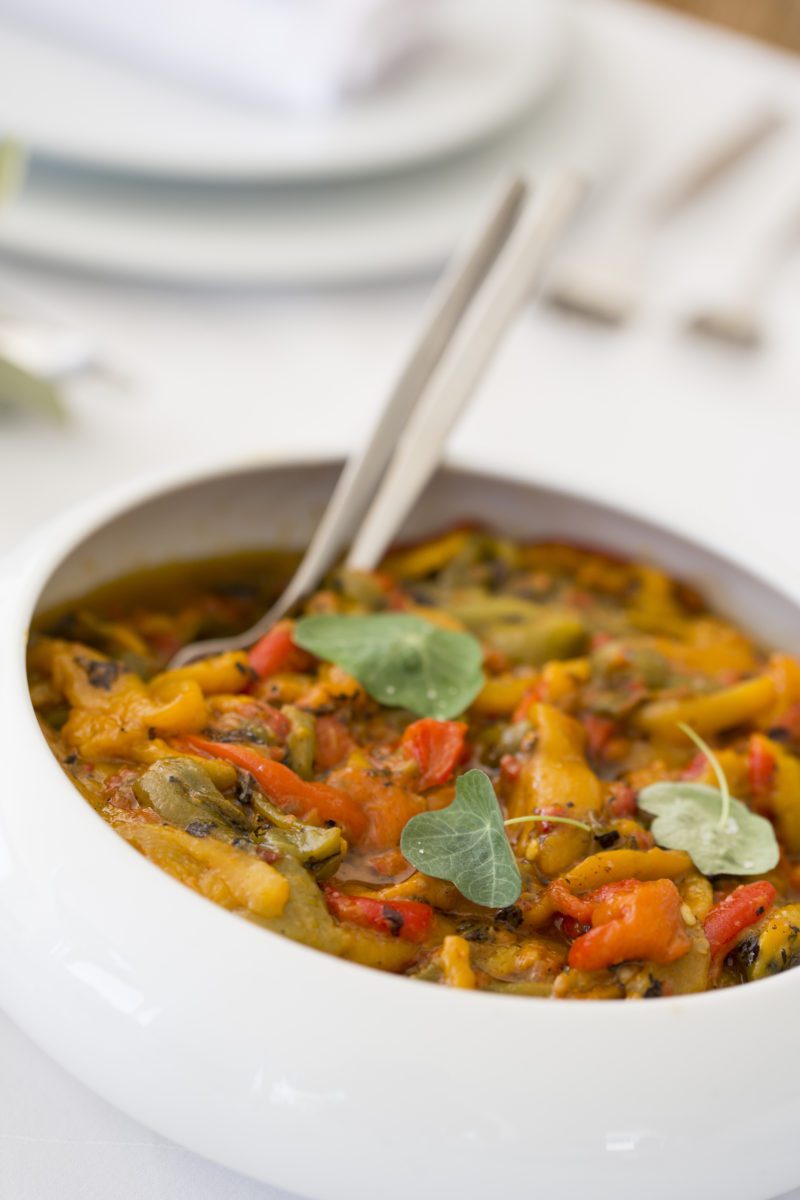 Roasted Bell Pepper Salad