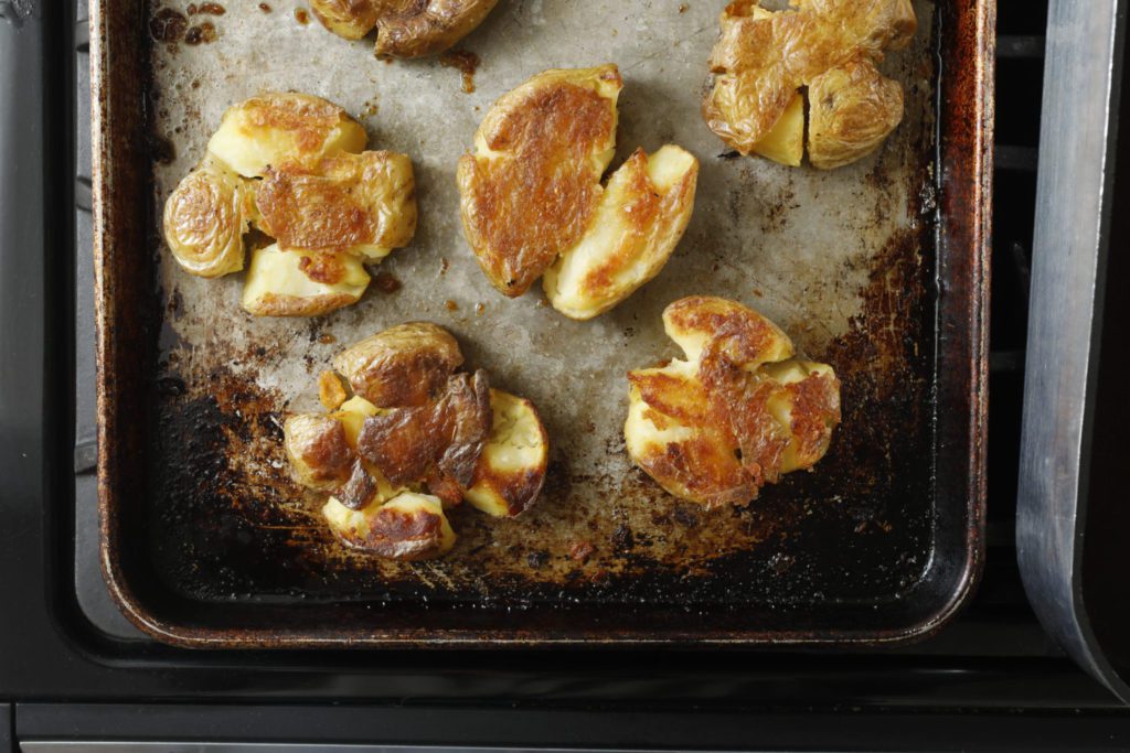 Crispy Smashed Potatoes Recipe