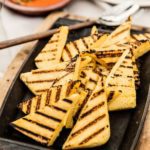 grilled polenta cakes