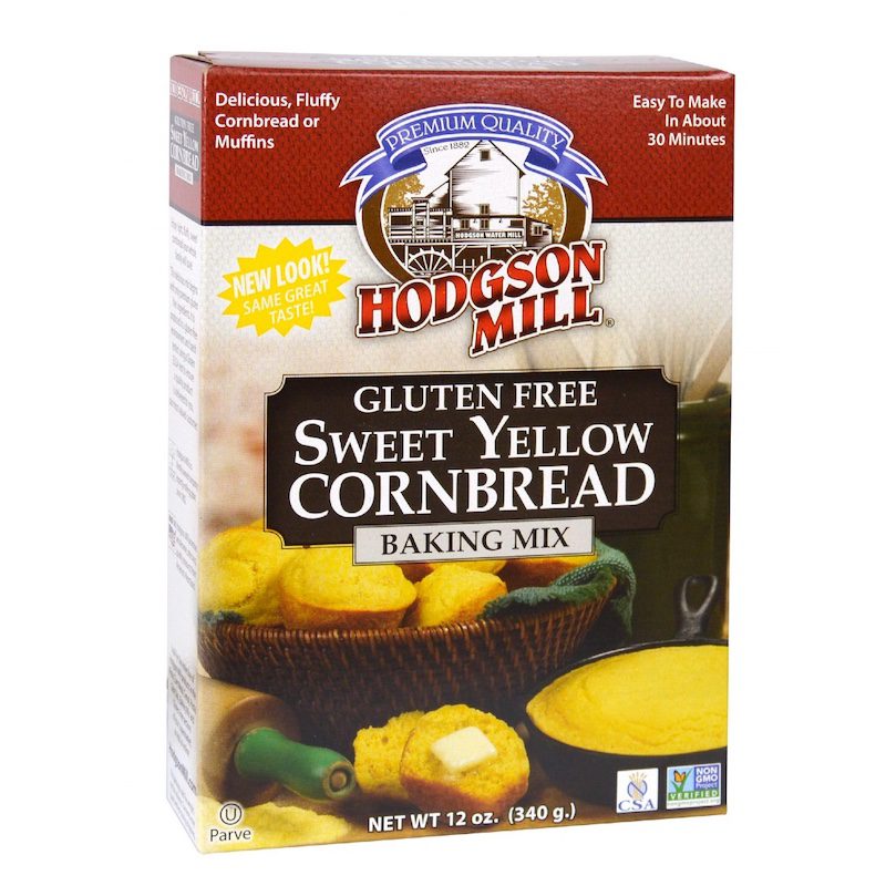 Product Review: Hodgson Mill Gluten Free Sweet Yellow Cornbread Baking Mix