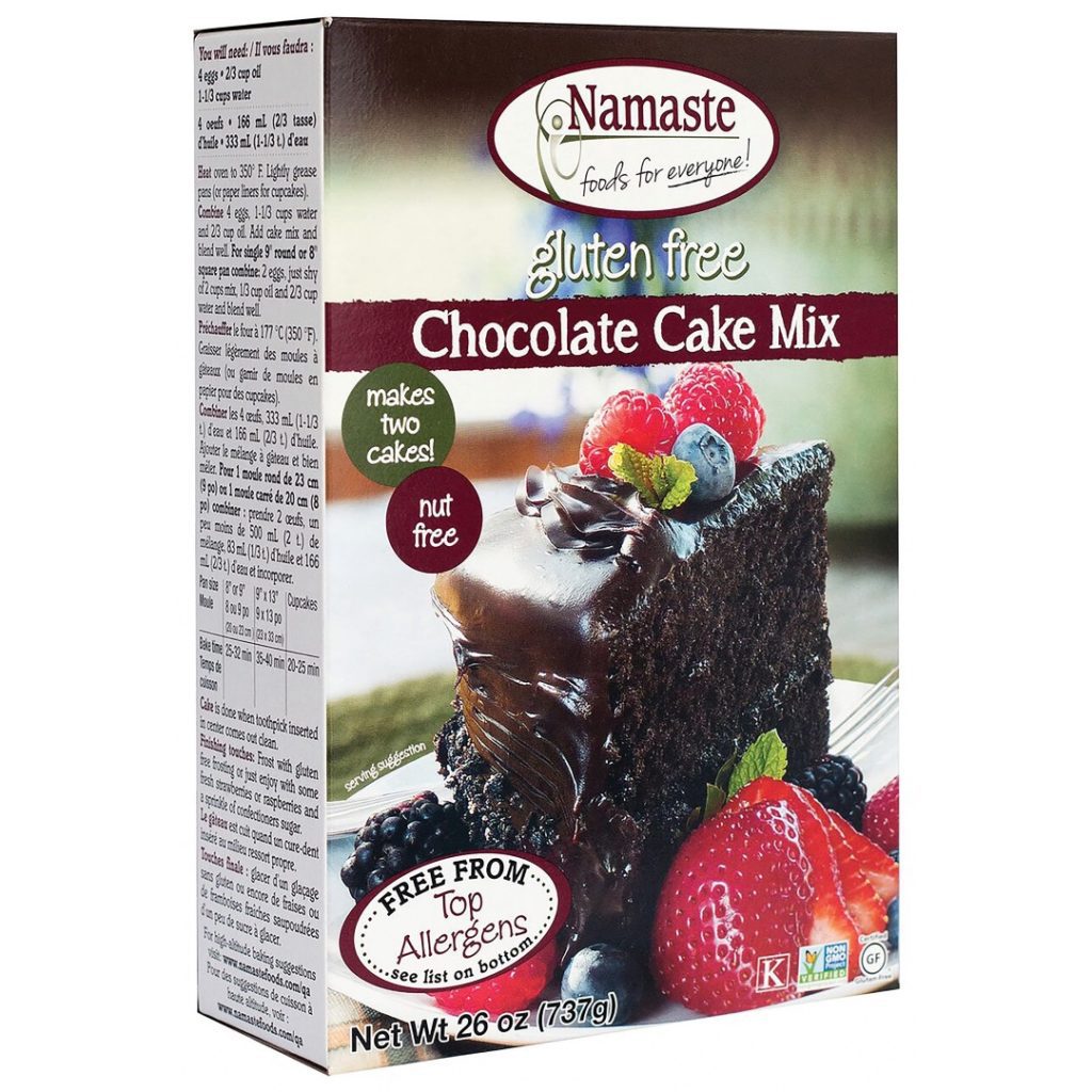 Product Review: Namaste Gluten Free, Vegan Chocolate Cake Mix