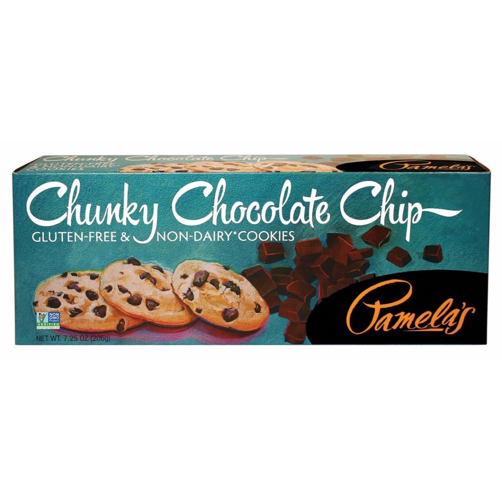 Pamela’s Chunky Chocolate Chip Gluten-Free & Non-Dairy Cookies