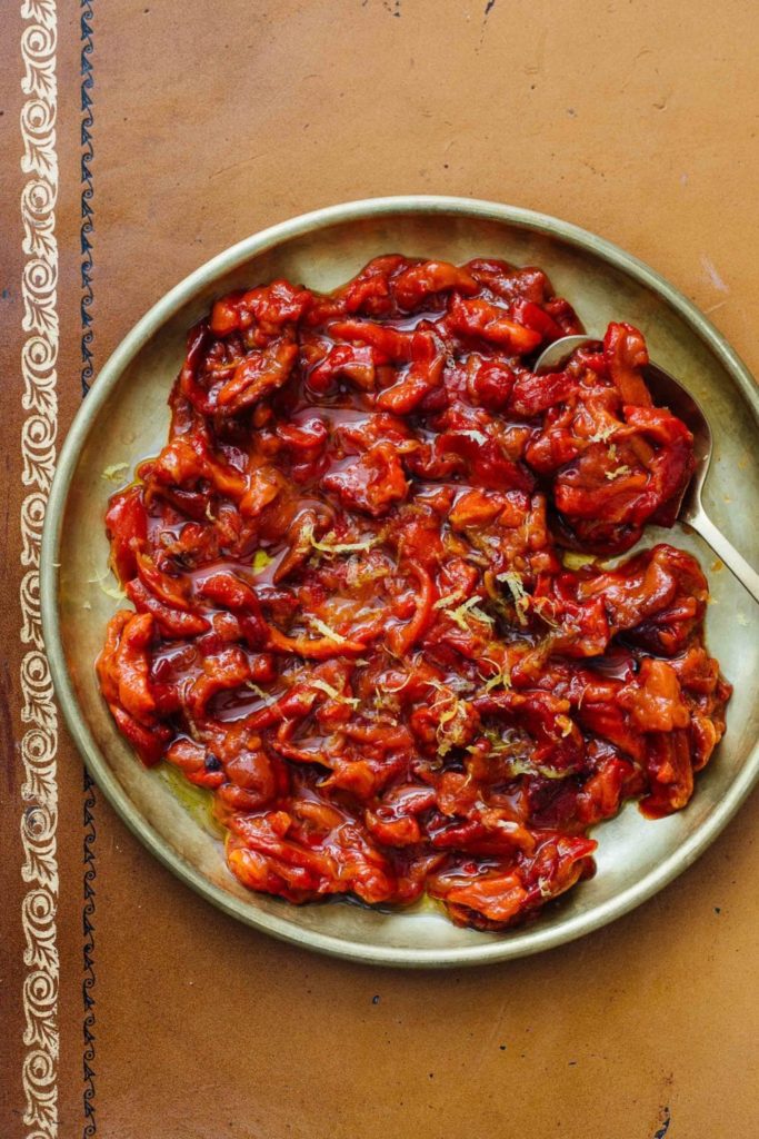 Roasted Red Pepper Salad