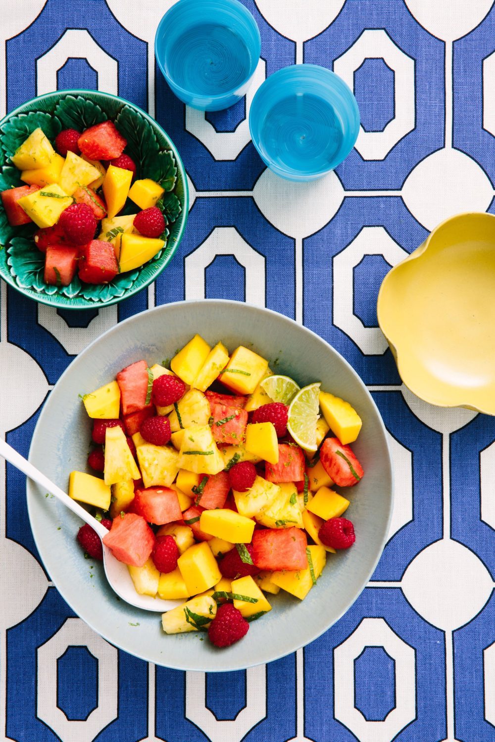 Gluten Free Summer Dish Tangy Fruit Salad