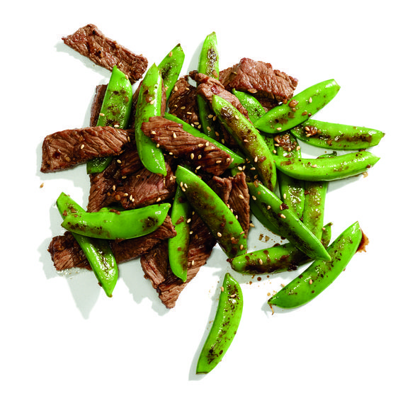 Gluten-Free Seared Five-Spice Steak and Snap Peas Recipe